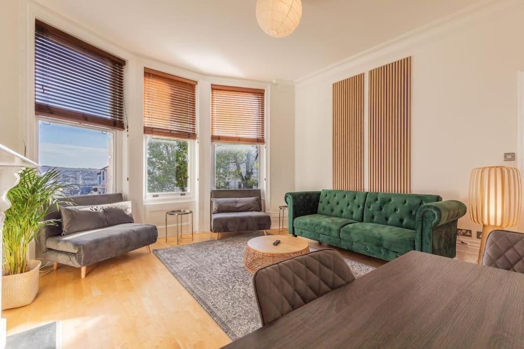 Апартаменты Victorian Flat Close To Station With Large Garden Брайтонн Экстерьер фото